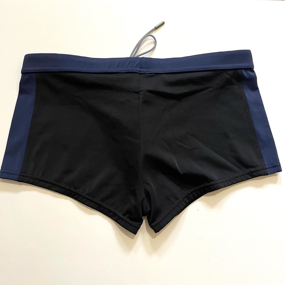 Marc by Marc Jacobs Men's Swim Bottom Trunk Black/Blue L - Picture 3 of 16